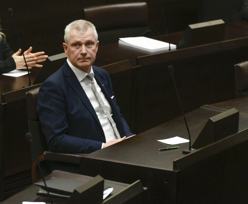 Roger Nordlund hänvisar till styrelsen gällande förtroendet för partiledaren.