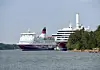 200619 , 20062019 , 20190620 , Viking Line , Amorella , Grace i Västra hamnen , färjtrafik , sjöfart , färja , färjor , resa , förbindelse ,kryssningstrafik , kryssning