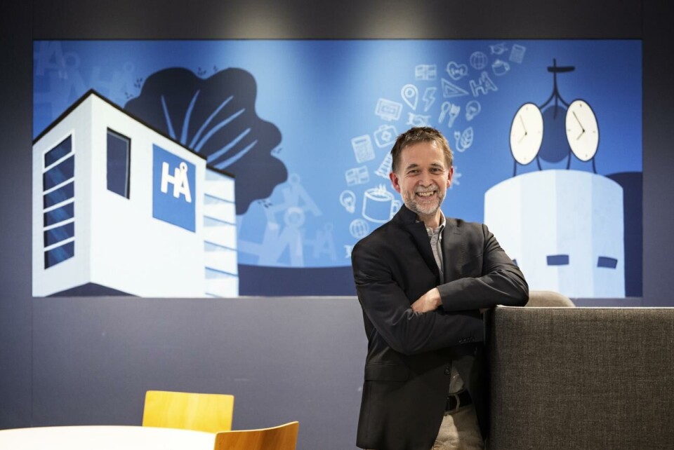 ”Vi ska inte vara ett slutmål utan vi måste vara med i en större gemenskap”, säger Högskolan på Ålands rektor Matias Waller.@Normal_indrag: ”Vi ska inte vara ett slutmål utan vi måste vara med i en större gemenskap”, säger Högskolan på Ålands rektor Matias Waller.@Normal_indrag:Daniel Eriksson