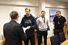William Skoglund, John Strandvall och Jens Lind är bekymrade över sjöfartsutbildningens framtid på Åland ifall Michael Sars säljs. Daniel Eriksson