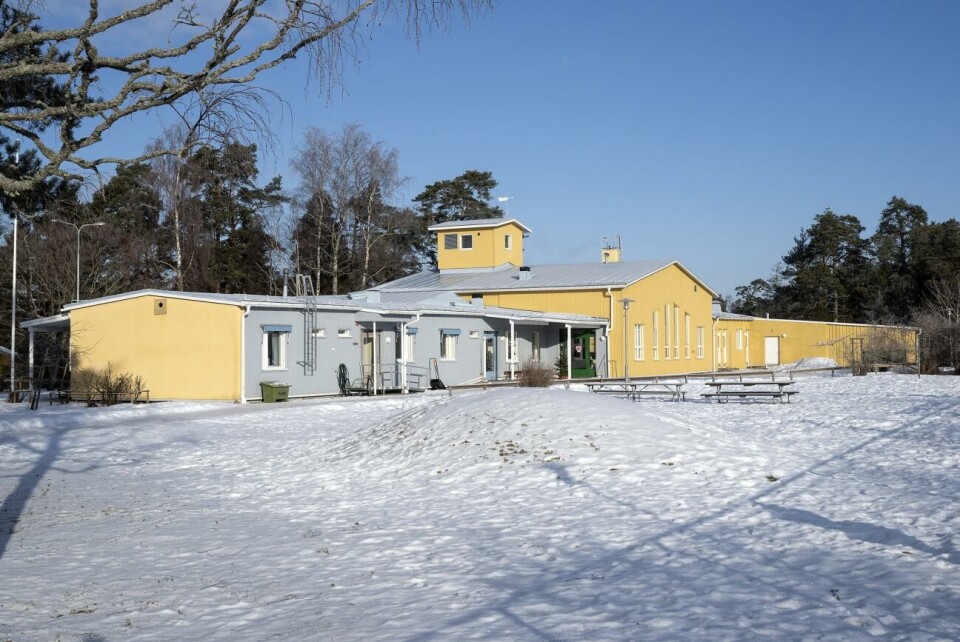 Pålsböle daghem är mögeldrabbat Det har konstaterats mögel i en vägg i Pålsböle daghem i Finström.