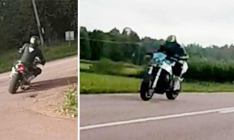 Polisen söker uppgifter om föraren som smet i över 200 kilometer i timmen.