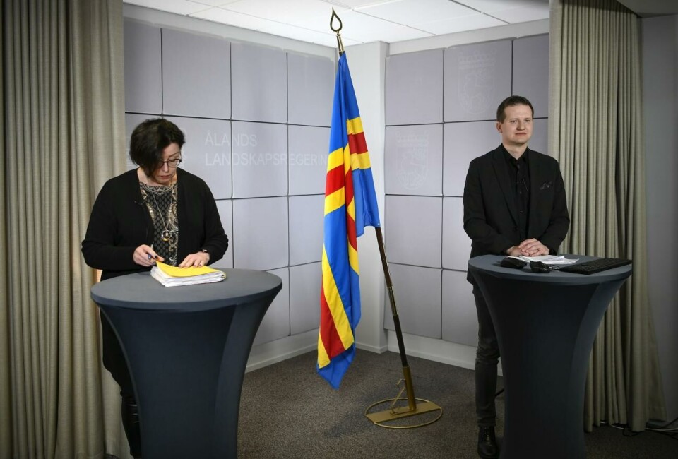 Presskonferens om coronaläget på måndag