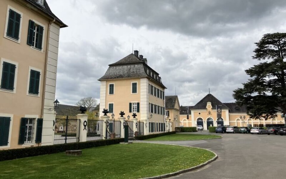 Schloss Johannisberg är stort. Här har man gjort vin åt det sötare hållet i över 900 år.Foto: