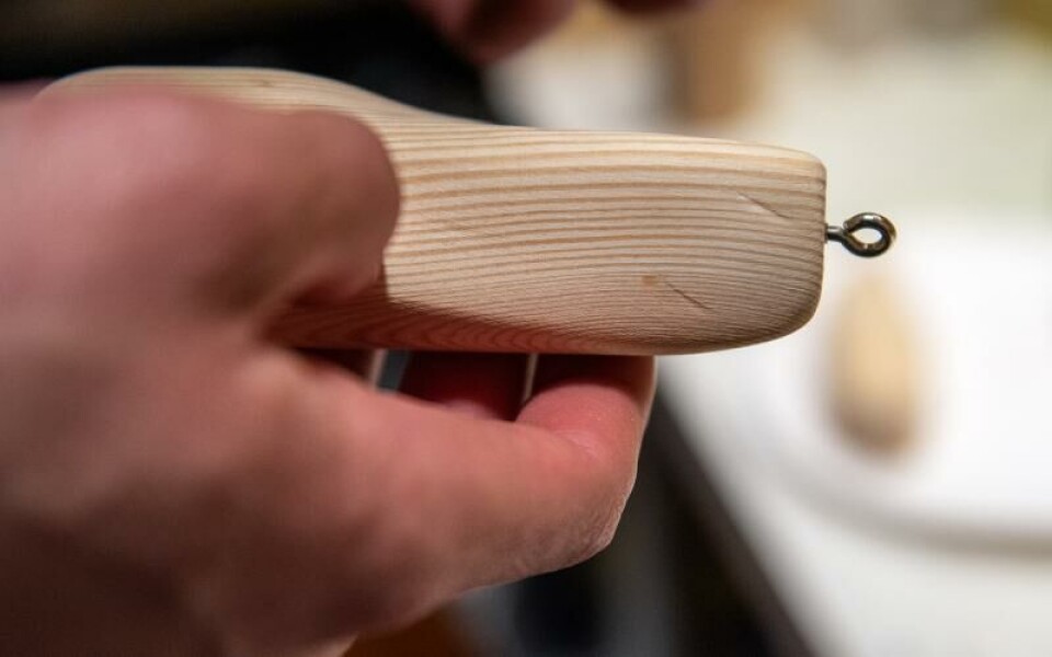 Från furustavar till gäddrag.Foto: