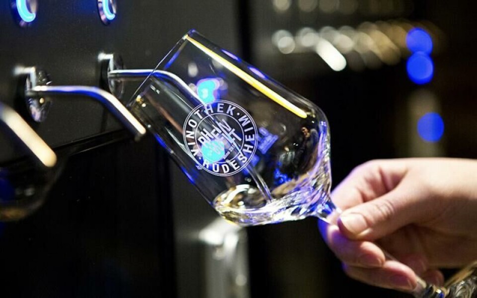 Vinet serveras i prefekt temperatur.Foto: Pressbil