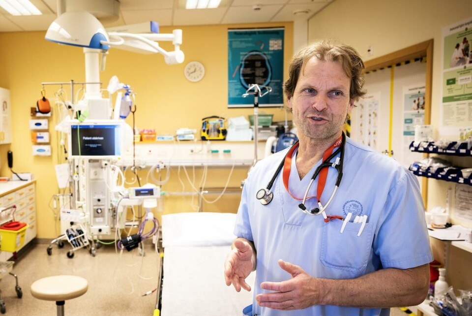 Rejäl ökning av halkrelaterade olyckor Klinikchefen vid akuten, Petter Westerberg, säger att halkan den senaste tiden gjort att fallolyckorna har ökat rejält.