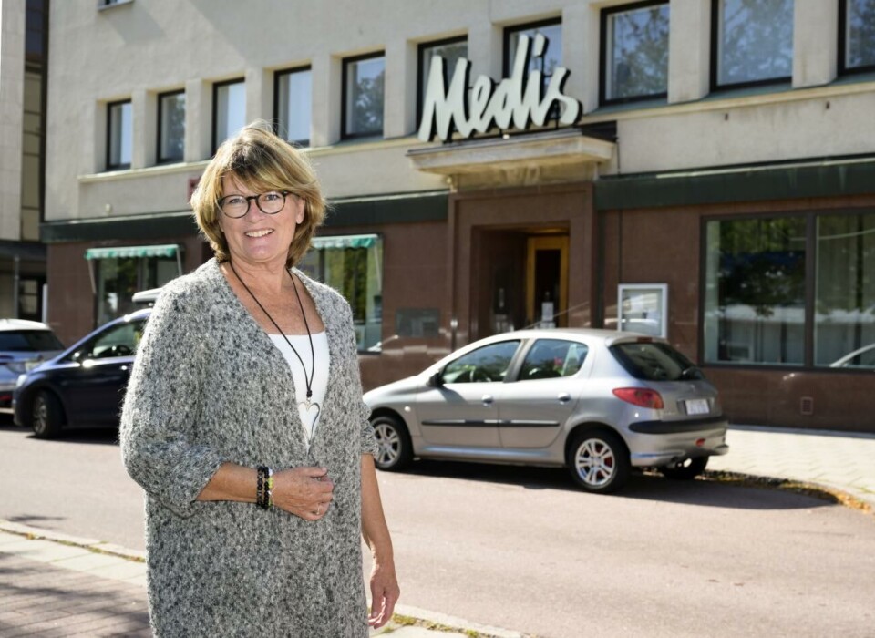 Rektorn vill få Medis till lugnare vatten I höst vill Medis rektor Catharina von Schoultz satsa på att skapa sig ett brett kontaktnät. Robert Jansson