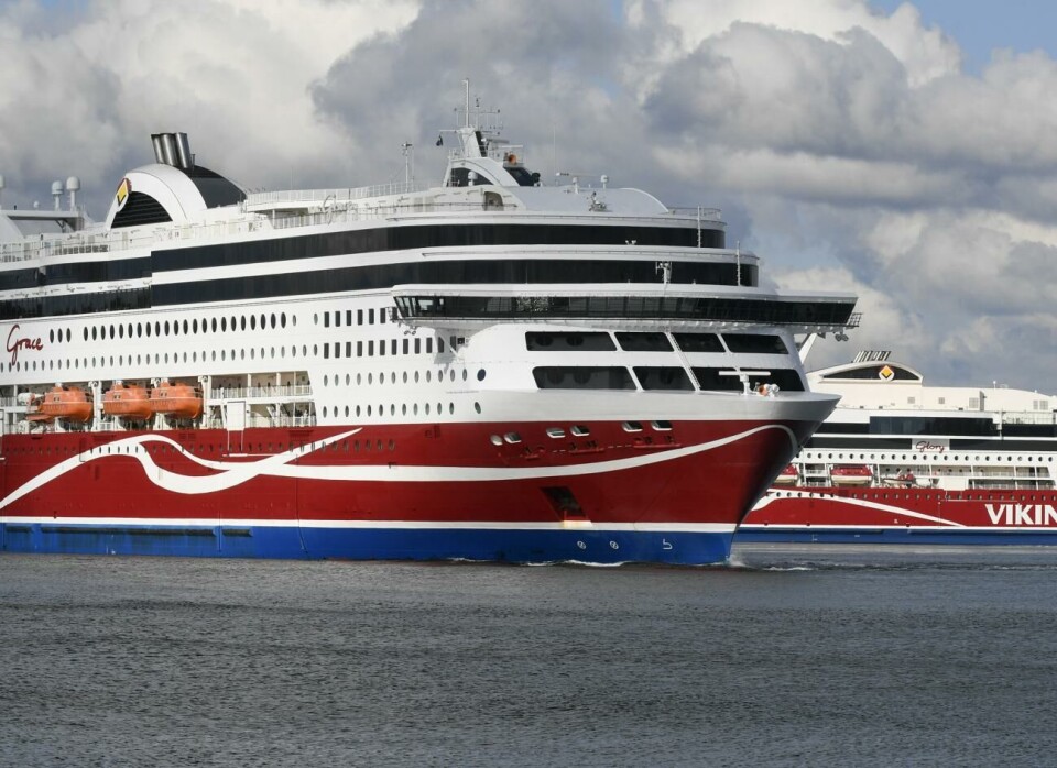 Dyr bunker drar ned Vikings resultat 280922 , 28092022 , 20220928 , Viking Line , Viking Grace , Viking Glory , passagerartrafik , sjöfart , fartyg , passagerarfartyg , Västra hamnen