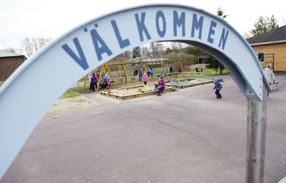 Daghemmet Gullvivan i Lemland. Daghem gullvivan, lemland, *** Local Caption *** @Bildtext:På Gullvivan i Lemland känner sig alla barn och all personal välkomna.@Foto:Foto: Joakim Holmström