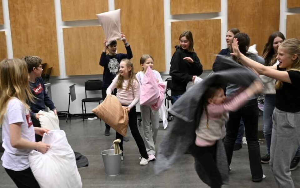 Annie är en riktig familjeföreställning där barnen spelar en stor roll.Foto: Robert Jansson