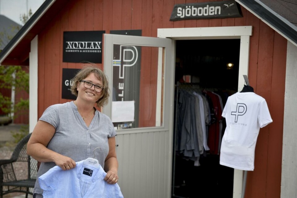 Tiina Thörnroos säljer Pellas gästhem efter 19 år. Tiina Thörnroos, Sjöboden, Lappo, Strandhugg, klädbutik
