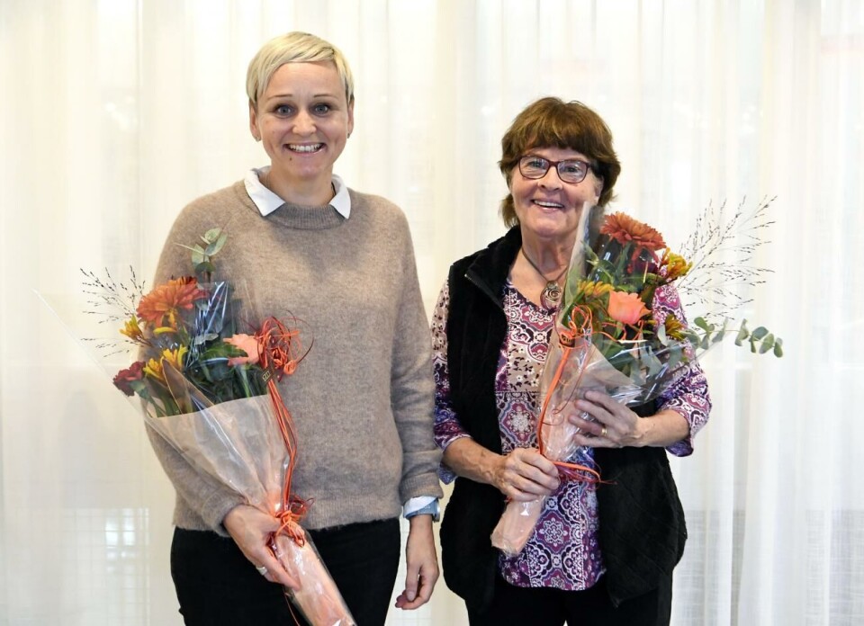 Heidi Furu och Gunilla Lindroos-Friman.