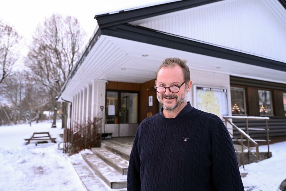 Snart behandlas Getas alla bygglov i Finström Kommundirektör Niklas Oriander är en av få anställda som blir kvar på kommunkansliet i Geta när samarbetet med Finström inleds.