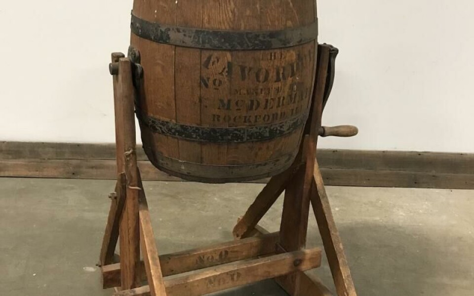 Amerikansk smörkärna. Privat samling.Foto: