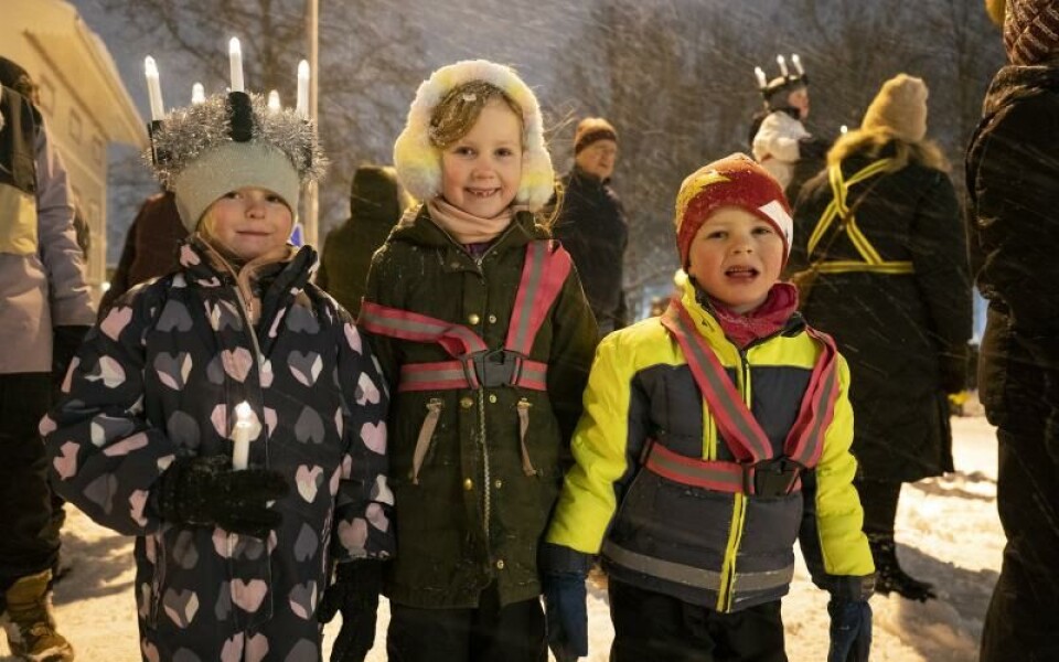 Lucia, luciakröningFoto: DANIEL ERIKSSON