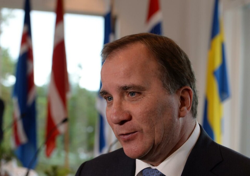 Stefan Löfven fälls.