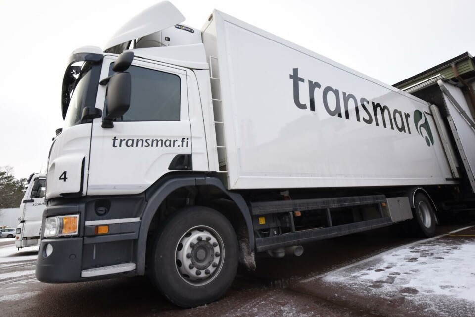Transmar räknar med troligtvis blir en del fördröjningar av transporterna. Orkla är en av Transmars stora kunder. Men exakt hur viktig chipsfabriken är för transportbolaget vill vd Tony Saarinen inte säga.@Foto:Theresa Axén