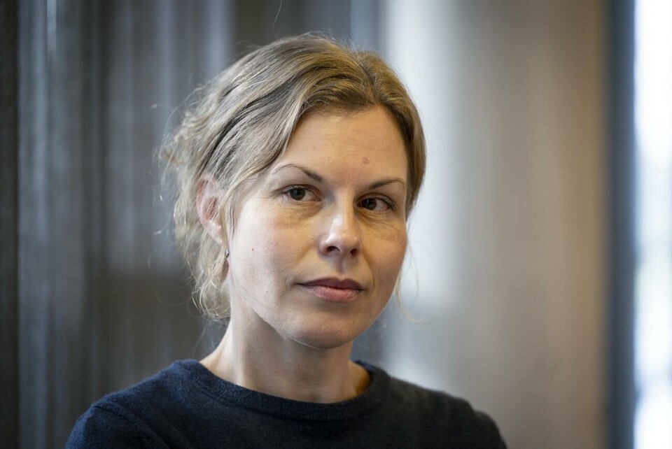 Pia Sjöberg. Tjära, tjärseminarium, Pia Sjöberg *** Local Caption *** @Bildtext:Antikvarie Pia Sjöberg.
