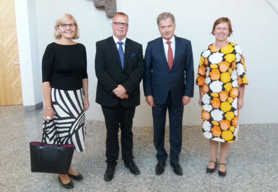Stora frågor på agendan när Ehn mötte Niinistö