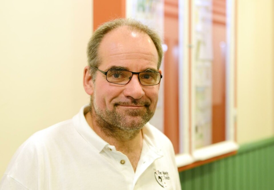”Alla elever på Åland bör ha tillgång till en talterapeut”, säger Karsten Steiner, styrelseordförande för Ålands lärarförening. ”Alla elever på Åland bör ha tillgång till en talterapeut”, säger Karsten Steiner, styrelseordförande för Ålands lärarförening.Daniel Eriksson