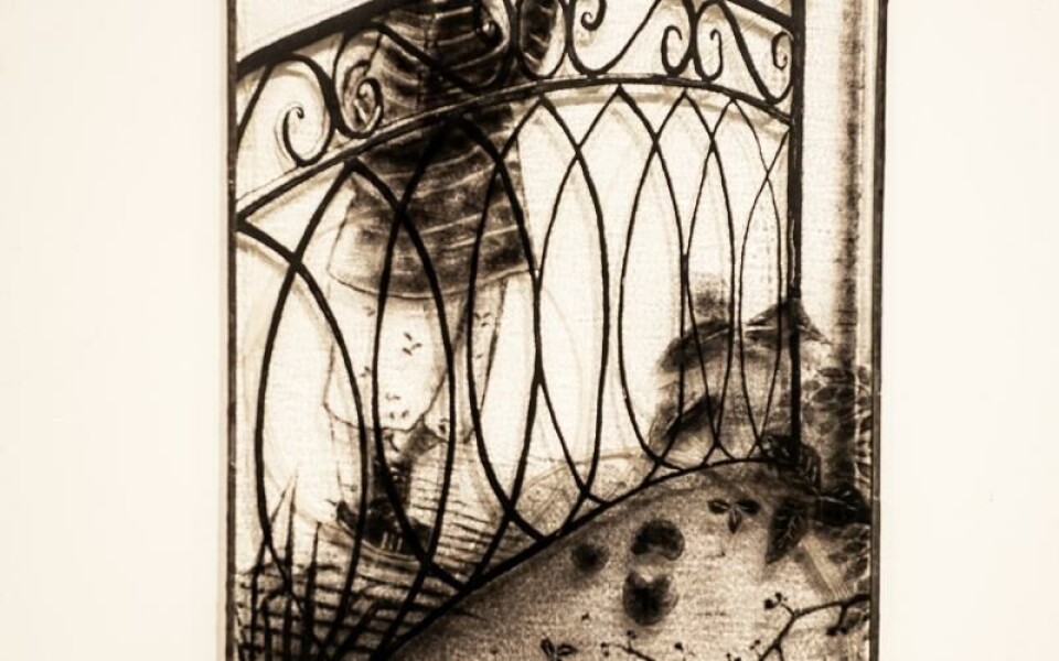 Ett av Ritva Salorantas verk som är inspirerat av hennes barnbarn.<@Fotograf>bild: Hülya Tokur-EhresFoto: Hulya Tokur Ehres