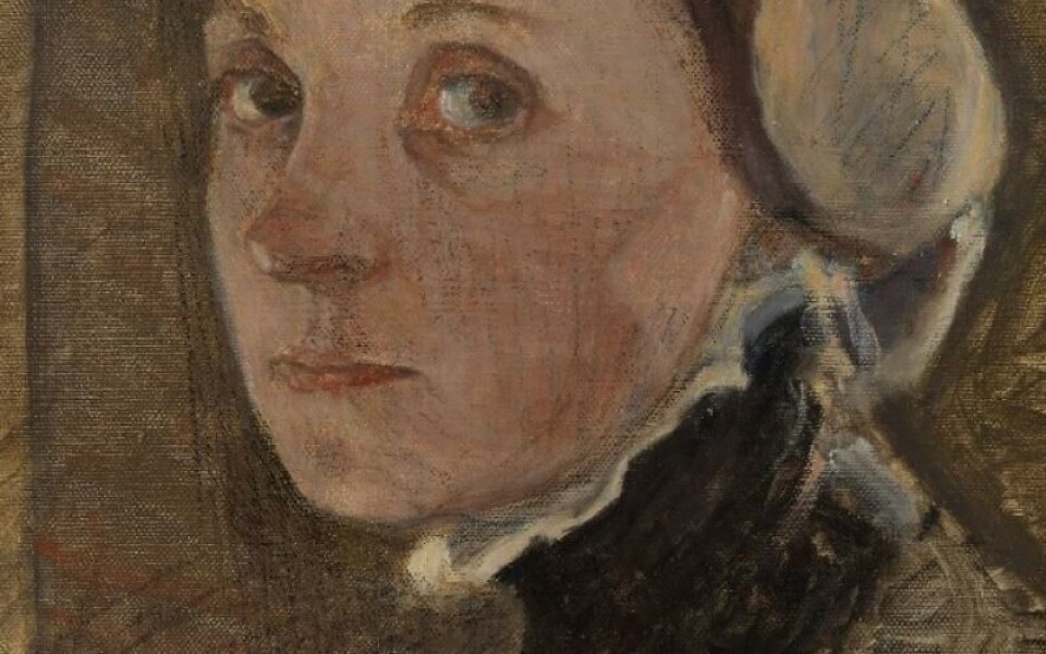 Sigrid Schauman: Anna-Lisa, Önningeby. Olja på duk. Tillhör Ålands konstmuseumFoto: