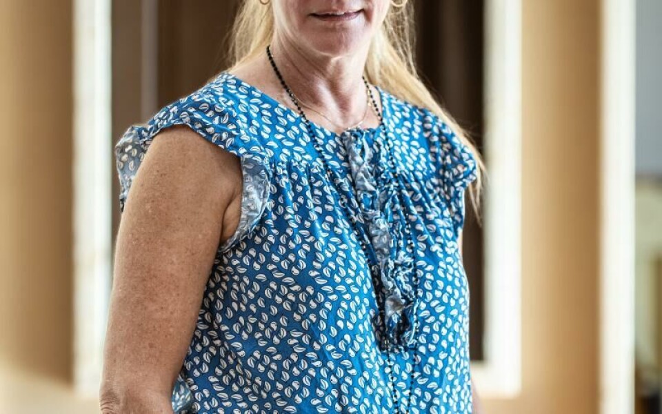 Petronella Wester har länge velat sätta upp musikalen på Åland. "Den passar här. Den handlar om en liten by med en körkultur och består av karaktärer som finns i små samhällen", säger hon. @Normal_indrag:Foto: Amir Karbalaei