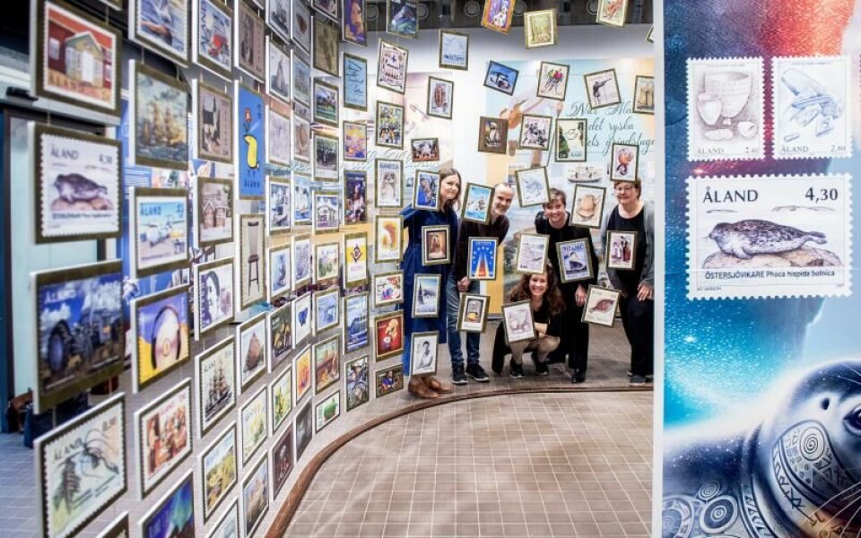 @Fakta_text:Utställningen är framtagen av Graham Robins, Margareta Husell, Gunilla Häggblom, Rebecka Lundén, Johanna Finne foch Carina Sommarström. Foto: Hulya Tokur Ehres