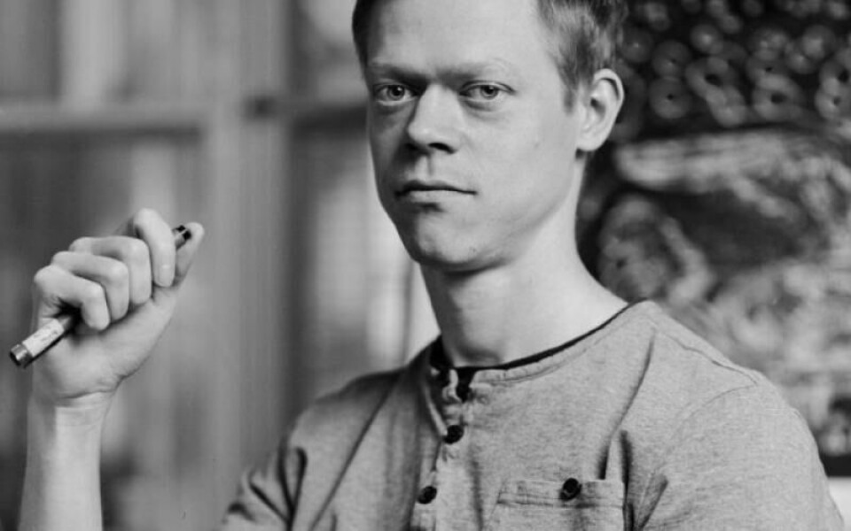 Konstnären och konsthantverkaren Fredrik Eriksson deltar i konstrundan för första gången. <@Fotograf>Privat Foto: