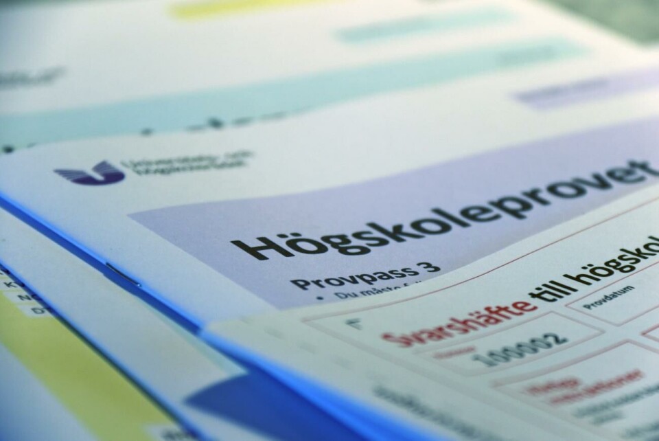 Ålänningar som vill skriva högskoleprovet i höst måste ta sig till en svensk provort.