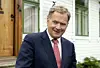 270818 , 27082018 , 20180827 , President Sauli Niinistö på Åland för att inviga BSPC mötet i lagtinget