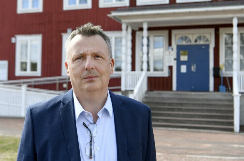 Två miljoner bättre än budgeterat i Finström Kommundirektör Magnus Sandberg säger att skatteintäkterna kan korrigeras ännu.Robert Jansson