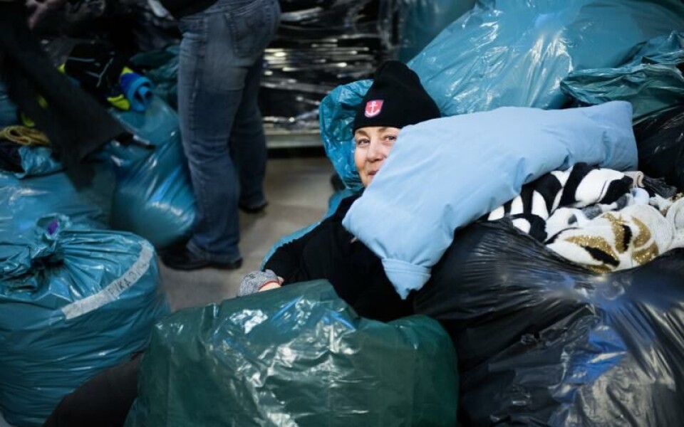 Ukrainax, Monica Von Frenckell, Ukraina hjälpen, EmmausFoto: Hülya Tokur-Ehres