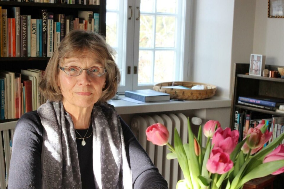 Författaren Ulla-Lena Lundberg tillbringar mycket tid på Kökar.