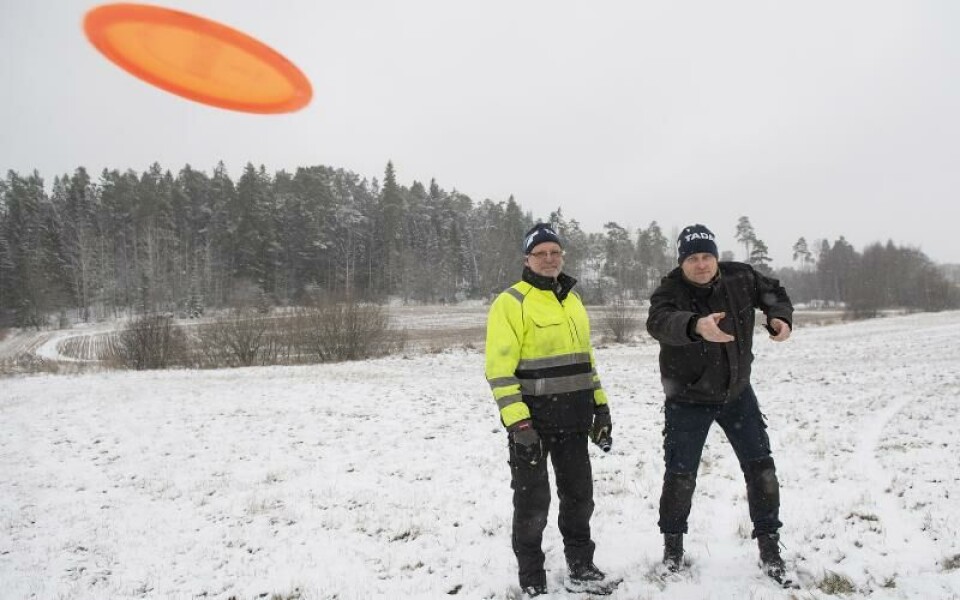 Discgolf.Foto: