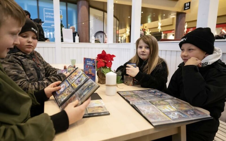 Byte av Pokemonkort, pokemon, Foto: DANIEL ERIKSSON