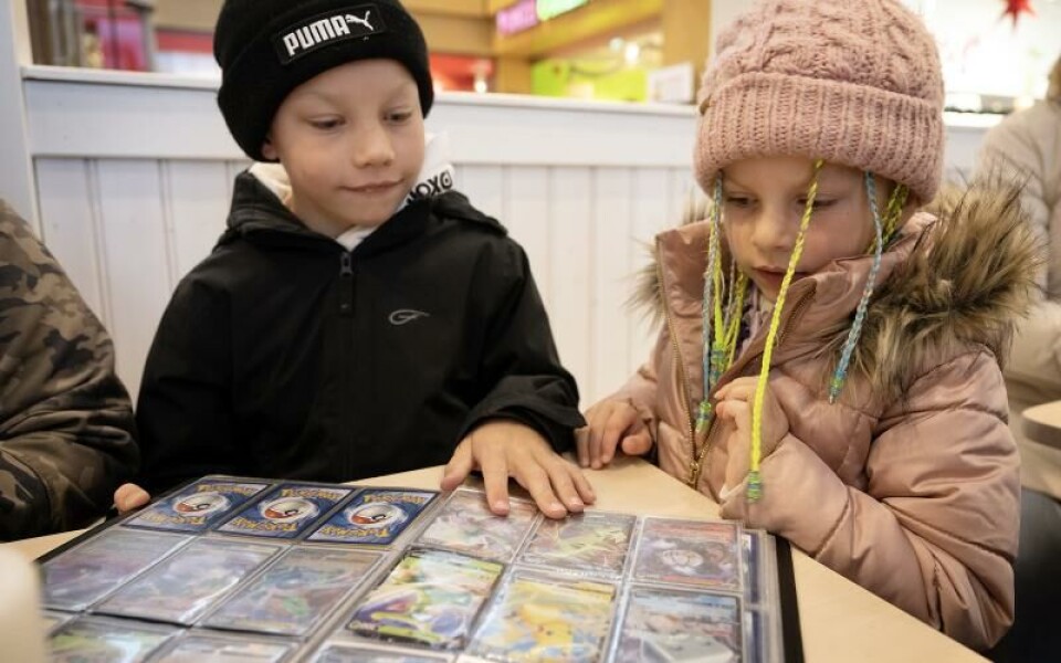 Byte av Pokemonkort, pokemon, Foto: DANIEL ERIKSSON