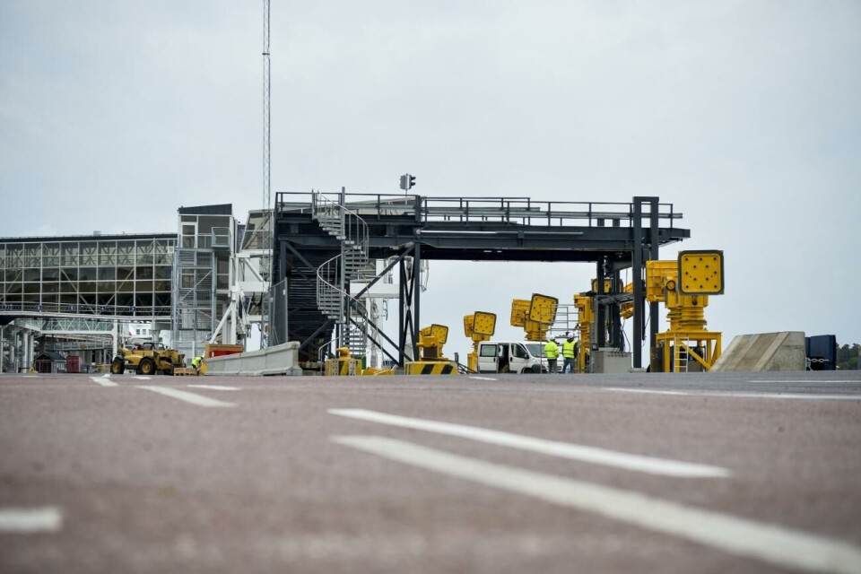 Jobben i Mariehamns hamn har minskat sedan Rosella slutade trafikera. 170821 , 17082021 , 20210817 , Alef Jansson, vd Mariehamns hamn , nytt Automooring förtöjningssystem, Västerhamn, automatisk sugkoppsförtöjning , Västrahamnen , förtöjning