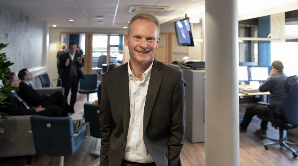 ”Här finns en grön inkomstkälla som är verkligt betydande för både landskapet och för företagen i branschen”, säger Tom Pettersson, vd för Ålandsbanken Fondbolag, om vindkraftprojektet söder om Åland.