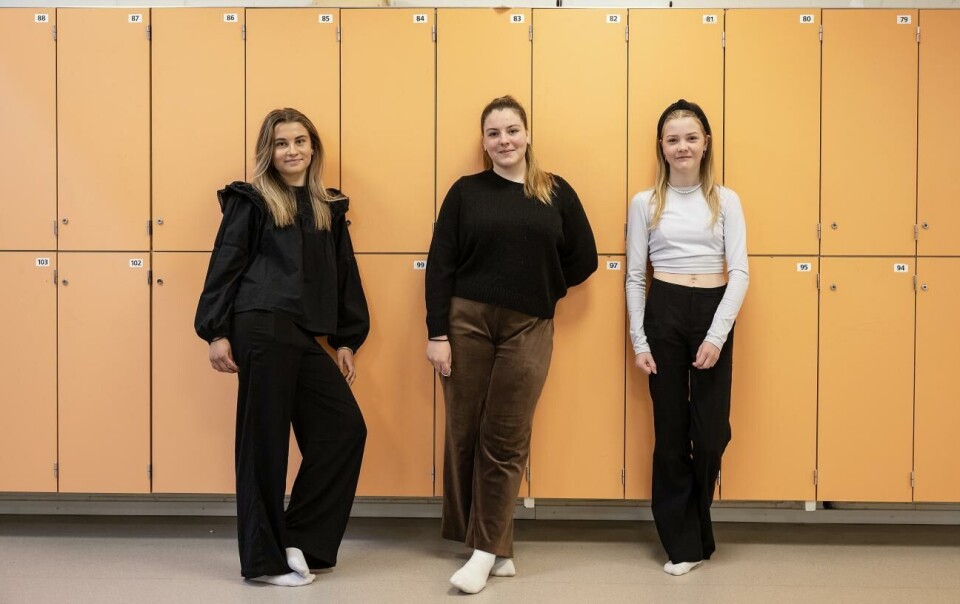 Julia Rosenkvist, Marina Fili och Siri Westman. Julia Rosenkvist, Marina Fili och Siri Westman.