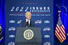 President Joe Biden delivers remarks at the House Democratic Caucus Issues Conference, Friday, March 11, 2022, at the Hilton Philadelphia Pennâs Landing in Philadelphia. (Official White House Photo by Adam Schultz)