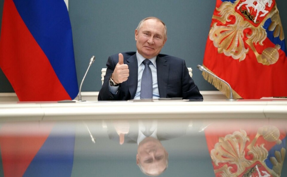 Rysslands president Vladimir Putins ambition är att återställa Ryssland till forna dagars glans. Ett mål är att skapa en säkerhetszon runt det ryska territoriet där Nato inte tillåts vara.Foto: Kremlin.ru