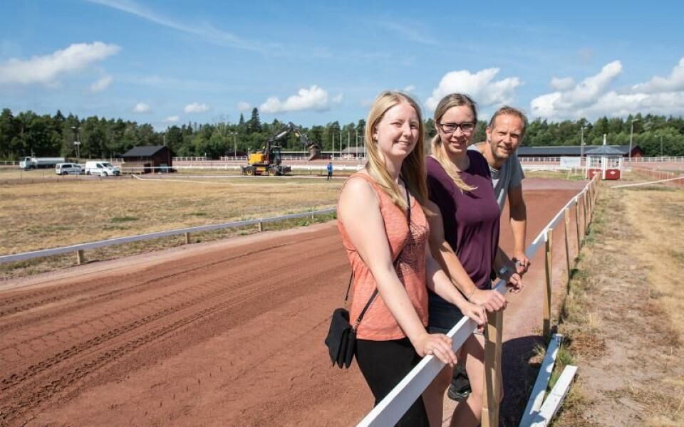Hästsport, inför NM för islandshästar, Elin Andersén, Therese Ling, Jens AndersénFoto: Daniel Eriksson