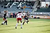 Riika Lilja, Signy Aarna, Åland United-ONS, WHA *** Local Caption *** @Bildtext:Riika Lilja och Signy Aarna tog en enkel seger med sitt Åland United när ONS kom på besök.@Normal:Foto: Hülya Tokur-Ehres