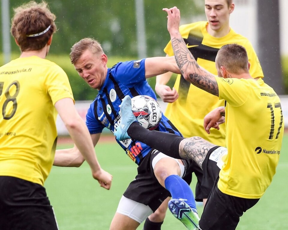 Elias Eriksson och FC Åland får en tuff division 3-start. Fotboll, FC Åland, Elias Eriksson