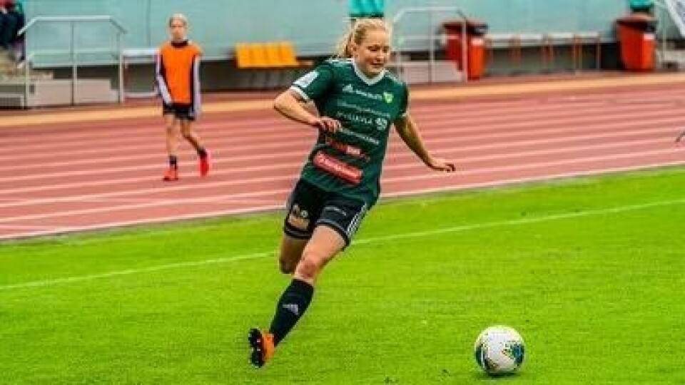 Riikka Lilja från JyPK ansluter till Åland United nästa säsong. Foto: Pressbild