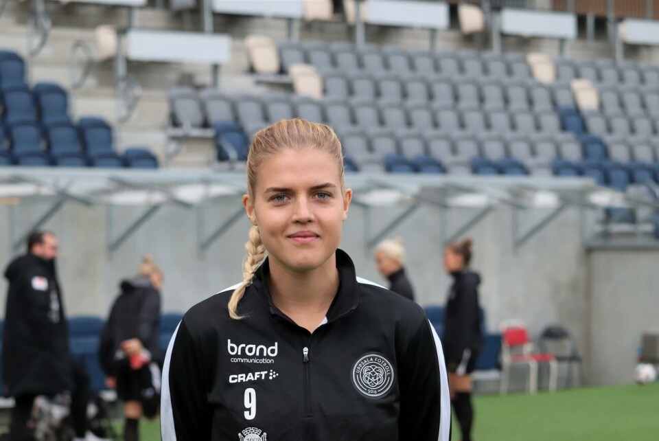 Det blev bara en säsong i IK Uppsala för 22-åriga Isabella Mattsson. Nu lägger hon skorna på hyllan på obestämd tid. Foto: John Eriksson