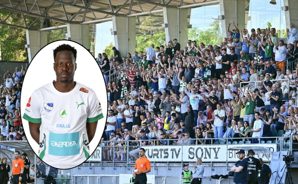 Enligt uppgifter till svenska Fotbolldirekt är flera svenska klubbar intresserade av Emmanuel Patut (infälld i bild).