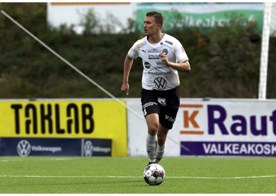 Eero-Matti Auvinen lämnar FC Haka för IFK Mariehamn.